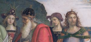 栄光の預言者とシビルスの永遠の父、サラ・デル・ウディエンツァ、1496-1500（詳細：192389）